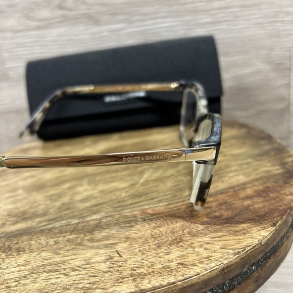 Dolce & Gabbana DG3218 2888 52016 140 Tortoise Shell Eyeglasses Glasses w/ Case - Picture 8 of 11